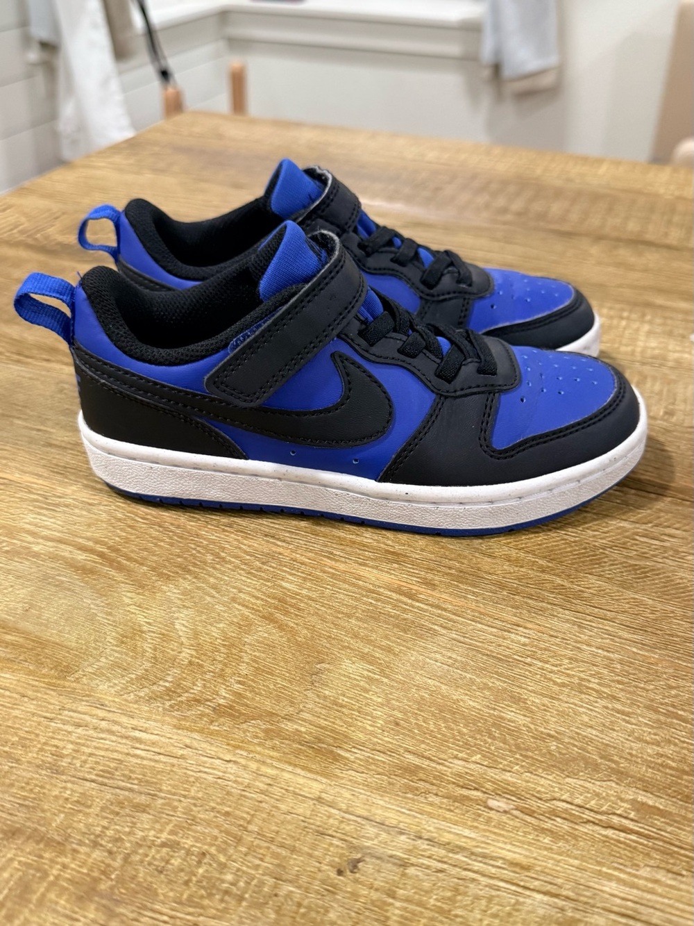 Nike | Kids Court Borough Low Recraft | Royal Blue/Black | 12.5c - Picture 2 of 4